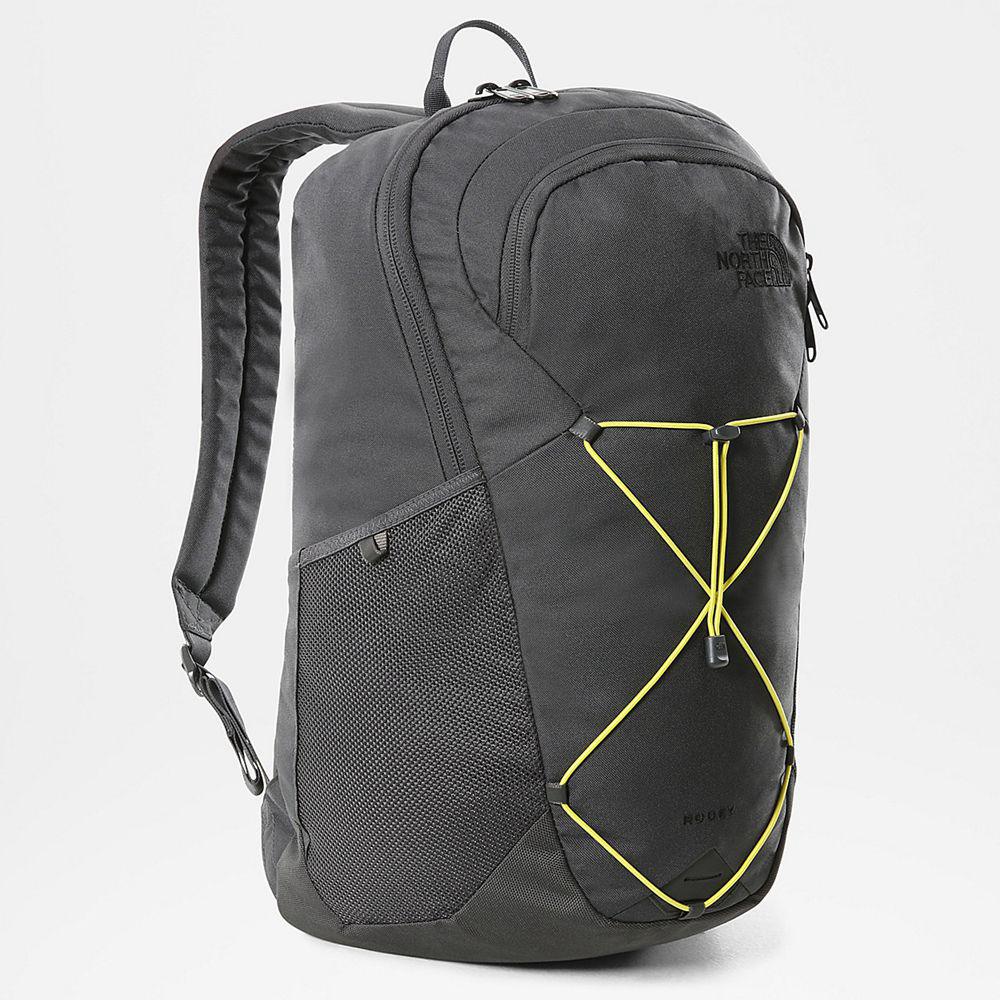 The North Face Rodey Ανδρικα Σακιδιο Πλατησ - Γκρι / Πρασινο (WYNB54671)